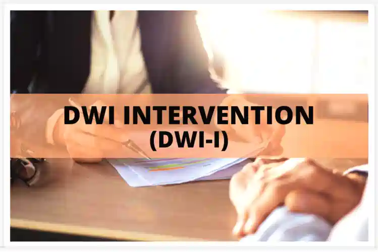 DWI Intervention Class